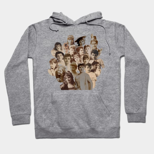 Actresses of 1890 Hoodie by Artimaeus